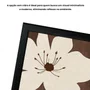 Quadro Decorativo Floral Chocolate Estilo Modern Heritage