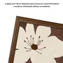 Quadro Decorativo Floral Chocolate Estilo Modern Heritage