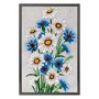 Quadro Decorativo Flores Margaridas Vintage Farmhouse