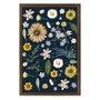 Quadro Decorativo Flores Silvestres Estilo Modern Heritage