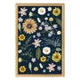 Quadro Decorativo Flores Silvestres Estilo Modern Heritage