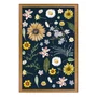 Quadro Decorativo Flores Silvestres Estilo Modern Heritage