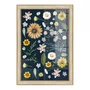 Quadro Decorativo Flores Silvestres Estilo Modern Heritage