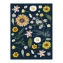 Quadro Decorativo Flores Silvestres Estilo Modern Heritage