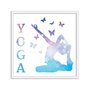 Quadro Decorativo Frase: "Yoga"