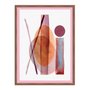 Quadro Decorativo Geométrico Risco Abstrato