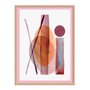 Quadro Decorativo Geométrico Risco Abstrato