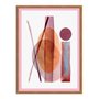 Quadro Decorativo Geométrico Risco Abstrato