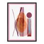 Quadro Decorativo Geométrico Risco Abstrato