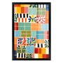 Quadro Decorativo Ladrilho Abstrato Estilo Modern Heritage
