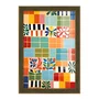 Quadro Decorativo Ladrilho Abstrato Estilo Modern Heritage