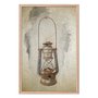 Quadro Decorativo Lampião Vintage Farmhouse