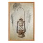 Quadro Decorativo Lampião Vintage Farmhouse