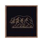 Quadro Decorativo Lobo e Montanha