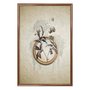 Quadro Decorativo Molduras Com Flores Vintage