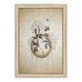 Quadro Decorativo Molduras Com Flores Vintage