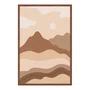 Quadro Decorativo Montanhas Paisagem Estilo Boho Quadro Decorativo Montanhas Paisagem Estilo Boho