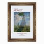 Quadro Decorativo Mulher com Sombrinha de Claude Monet