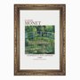 Quadro Decorativo Nenúfares e Ponte Japonesa de Claude Monet
