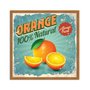 Quadro Decorativo Orange 100% Natural Always Fresh