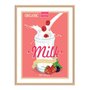 Quadro Decorativo Organic Milk