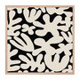 Quadro Decorativo Padrão Abstrato Estilo Japandi