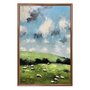 Quadro Decorativo Pastagens E Animais Vintage Farmhouse
