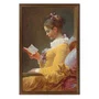 Quadro Decorativo Pintura "A Garota Lendo" de Jean Honoré Fragonard
