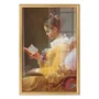 Quadro Decorativo Pintura "A Garota Lendo" de Jean Honoré Fragonard