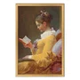Quadro Decorativo Pintura "A Garota Lendo" de Jean Honoré Fragonard