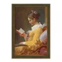 Quadro Decorativo Pintura "A Garota Lendo" de Jean Honoré Fragonard