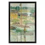 Quadro Decorativo Pintura Embarcação de Ostras, Cos Cob de Childe Hassam