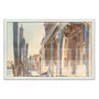 Quadro Decorativo Pintura Gôndolas Ancoradas no Grande Canal por John Singer Sargen