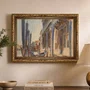 Quadro Decorativo Pintura Gôndolas Ancoradas no Grande Canal por John Singer Sargen
