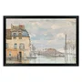 Quadro Decorativo Pintura "Inundação em Port-Marly" de Alfred Sisley