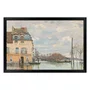 Quadro Decorativo Pintura "Inundação em Port-Marly" de Alfred Sisley