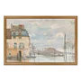 Quadro Decorativo Pintura "Inundação em Port-Marly" de Alfred Sisley