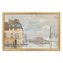 Quadro Decorativo Pintura "Inundação em Port-Marly" de Alfred Sisley