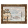Quadro Decorativo Pintura "Inundação em Port-Marly" de Alfred Sisley