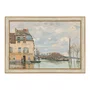 Quadro Decorativo Pintura "Inundação em Port-Marly" de Alfred Sisley