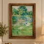 Quadro Decorativo Pintura "Menina Em Um Barco Com Gansos" de Berthe Morisot
