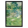 Quadro Decorativo Pintura "Menina Em Um Barco Com Gansos" de Berthe Morisot