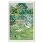 Quadro Decorativo Pintura "Menina Em Um Barco Com Gansos" de Berthe Morisot