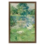 Quadro Decorativo Pintura "Menina Em Um Barco Com Gansos" de Berthe Morisot