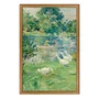 Quadro Decorativo Pintura "Menina Em Um Barco Com Gansos" de Berthe Morisot