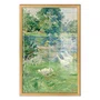 Quadro Decorativo Pintura "Menina Em Um Barco Com Gansos" de Berthe Morisot