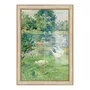 Quadro Decorativo Pintura "Menina Em Um Barco Com Gansos" de Berthe Morisot