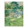 Quadro Decorativo Pintura "Menina Em Um Barco Com Gansos" de Berthe Morisot