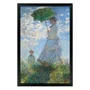 Quadro Decorativo Pintura "Mulher Com um Guarda-Sol – Madame Monet e seu Filho" de Claude Monet