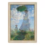 Quadro Decorativo Pintura "Mulher Com um Guarda-Sol – Madame Monet e seu Filho" de Claude Monet